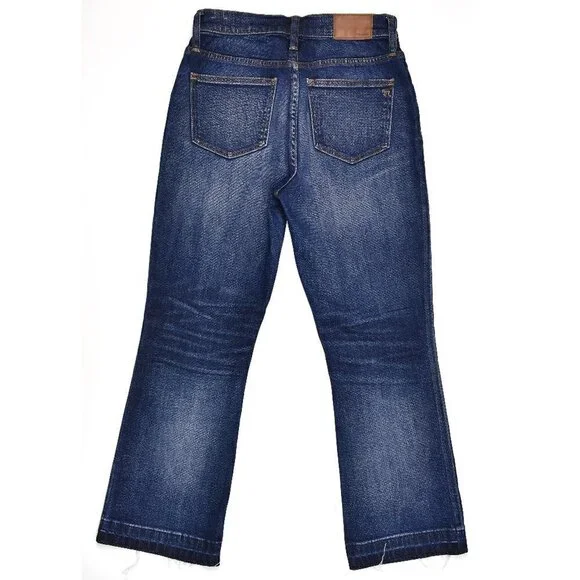 Madewell Cali Demi Boot Jeans Patch Pocket Edition 26 - Picture 2 of 7